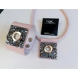 Crystal Rocks Swarovski szórt köves matt púder rózsaszín bőr szett