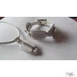  Kisnyolcas Swarovski köves bőr szett