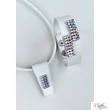 6X8 AB Swarovski® köves " Z - Pille" bőr szett, 3X6 Pille medállal