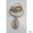  Kisnyolcas Swarovski köves bőr szett