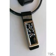  Kis táblás fekete Swarovski ékköves vegyes szórt köves fekete LAKK bőr szett